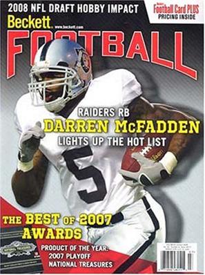 becketts football price guide magazine